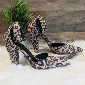 Leopard Print Heels
